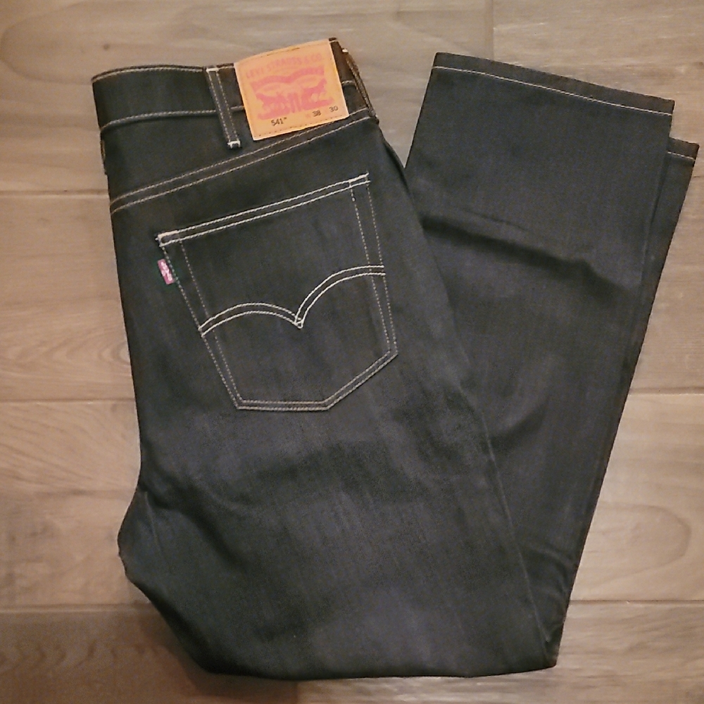 Levi's 541 Men's Dark Blue  Straight Jeans
